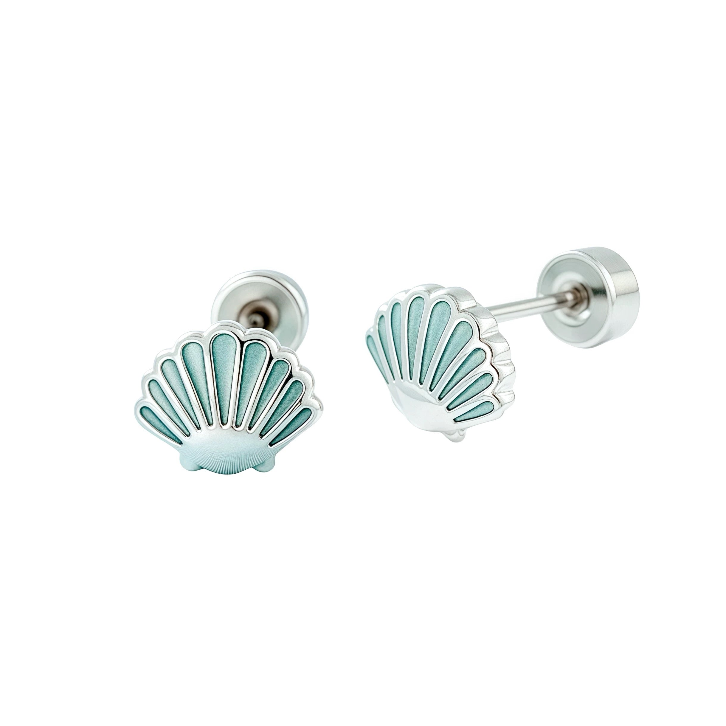 titanium cartilage earring starfish helix stud seashell ear piercing